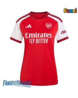 Arsenal Tricou Fotbal Replică 2026-27 Femei Acasa